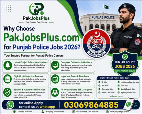 Punjab Police Jobs 2026