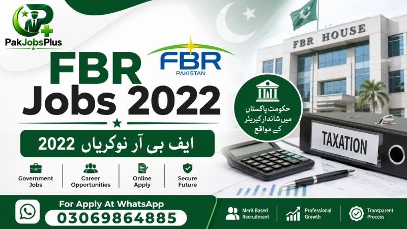 FBR Jobs 2022 | Online Apply & FBR Careers