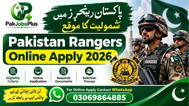 Pakistan Rangers Online Apply